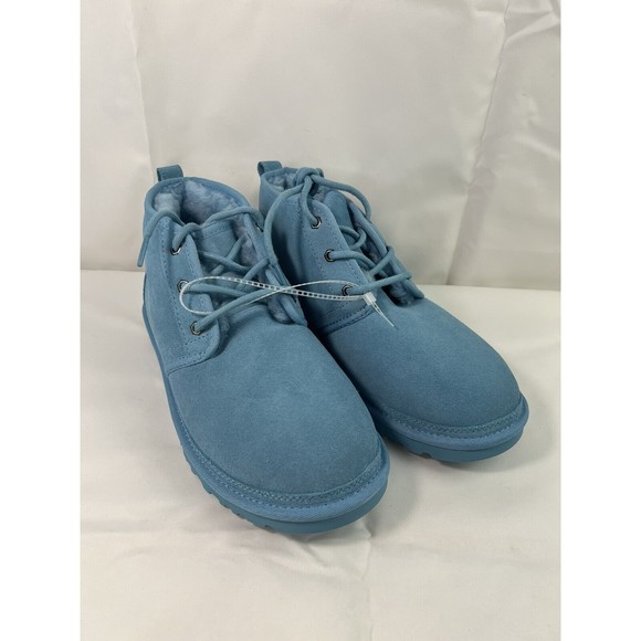UGG AUSTRALIA NEUMEL 3236  SAMBA BLUE CHUKKA ANKLE BOOTS MENS SIZE 9 NEW - Picture 1 of 8